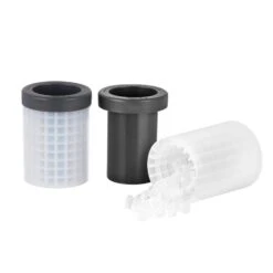Tovolo Mini Ice Cylinders, Squeeze And Release - Set Of 2