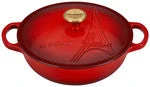 Le Creuset Eiffel Tower Collection Signature Cocotte, 2.5 Qt. 5 Le Creuset Eiffel Tower Collection Signature Cocotte, 2.5 Qt. - Image 3