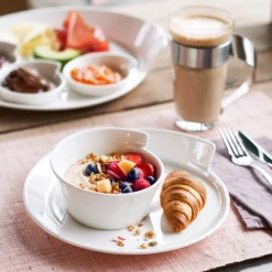 Villeroy & Boch New Wave Set Of Four Large Round Rice Bowls 7 Villeroy & Boch New Wave Set Of Four Large Round Rice Bowls -Shop Kitchen Cliques 1025251900LS