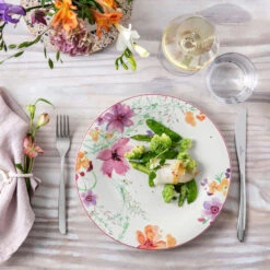 Villeroy & Boch Mariefleur Basic Round Dinner Plate -Shop Kitchen Cliques 1041002620LS2