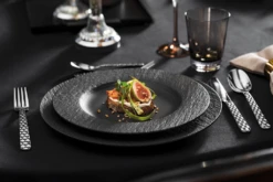 Villeroy & Boch Manufacture Rock Dinner Plate ROUND 12 Villeroy & Boch Manufacture Rock Dinner Plate ROUND -Shop Kitchen Cliques 1042392620LS3