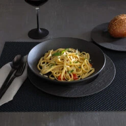 Villeroy & Boch Manufacture Rock 12 Pc Dinnerware Set -Shop Kitchen Cliques 1042397053ls3