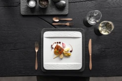 Villeroy & Boch Manufacture Rock Dinner Plate SQUARE 12 Villeroy & Boch Manufacture Rock Dinner Plate SQUARE -Shop Kitchen Cliques 1042402610LS