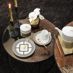 Villeroy & Boch Metro Chic Salad Plate Stripe Rim 8 Villeroy & Boch Metro Chic Salad Plate Stripe Rim -Shop Kitchen Cliques 1046522641LS2