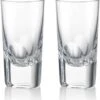 Rogaska Manhattan Shot Glass 2 Oz, Set Of 2