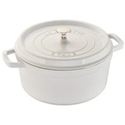 Staub Cast Iron 7 Quart Round Cocotte -Shop Kitchen Cliques 1102802
