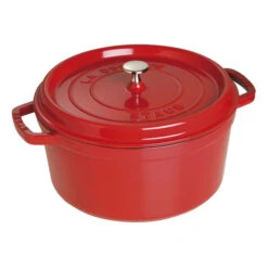 Staub Cast Iron 7 Quart Round Cocotte -Shop Kitchen Cliques 1102806