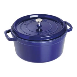 Staub Cast Iron 7 Quart Round Cocotte -Shop Kitchen Cliques 1102891