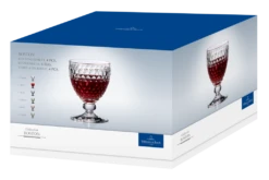 Villeroy & Boch Boston CLARET WINE GLASSES SET/4