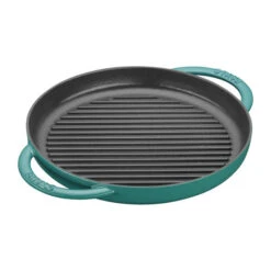 Staub 10 Inch Round Handle Pure Grill 12 Staub 10 Inch Round Handle Pure Grill -Shop Kitchen Cliques 12030105