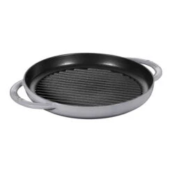 Staub 10 Inch Round Handle Pure Grill 11 Staub 10 Inch Round Handle Pure Grill -Shop Kitchen Cliques 1203018