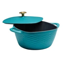 Tramontina Prisma 7 Qt Enameled Cast Iron Covered Square Dutch Oven -Shop Kitchen Cliques 131 109ds