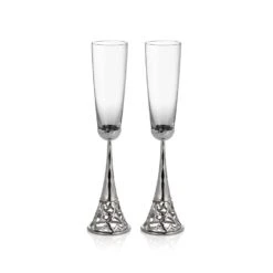 Michael Aram Heart Toasting Flutes Set Of 2