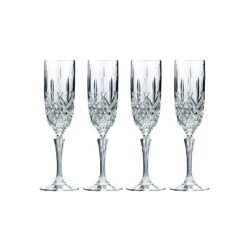 Marquis By Waterford Markham Flute, 9 Ounces Set Of 4