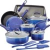 Rachael Ray Nonstick Cookware Pots And Pans Set, 14 Piece -Shop Kitchen Cliques 17463
