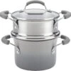 Rachael Ray Brights Sauce Pot/Saucepot With Steamer Insert, 3 Quart 2 Rachael Ray Brights Sauce Pot/Saucepot With Steamer Insert, 3 Quart -Shop Kitchen Cliques 18807
