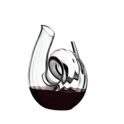 Riedel Crystal 1.5 Quart Fatto A Mano Curly Decanter