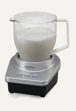 Capresso 208.04 Froth MAX Automatic Milk Frother With Pitcher Silver / Black