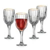 Godinger Pleat Goblets Set Of 4 -Shop Kitchen Cliques 27563