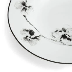 Michael Aram Black Orchid Rim Soup Bowl -Shop Kitchen Cliques 314006A