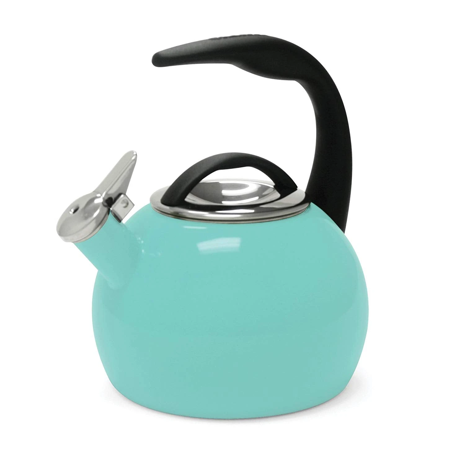 Chantal 2qt. Enamel-on-Steel Anniversary Teakettle 3 Chantal 2qt. Enamel-on-Steel Anniversary Teakettle