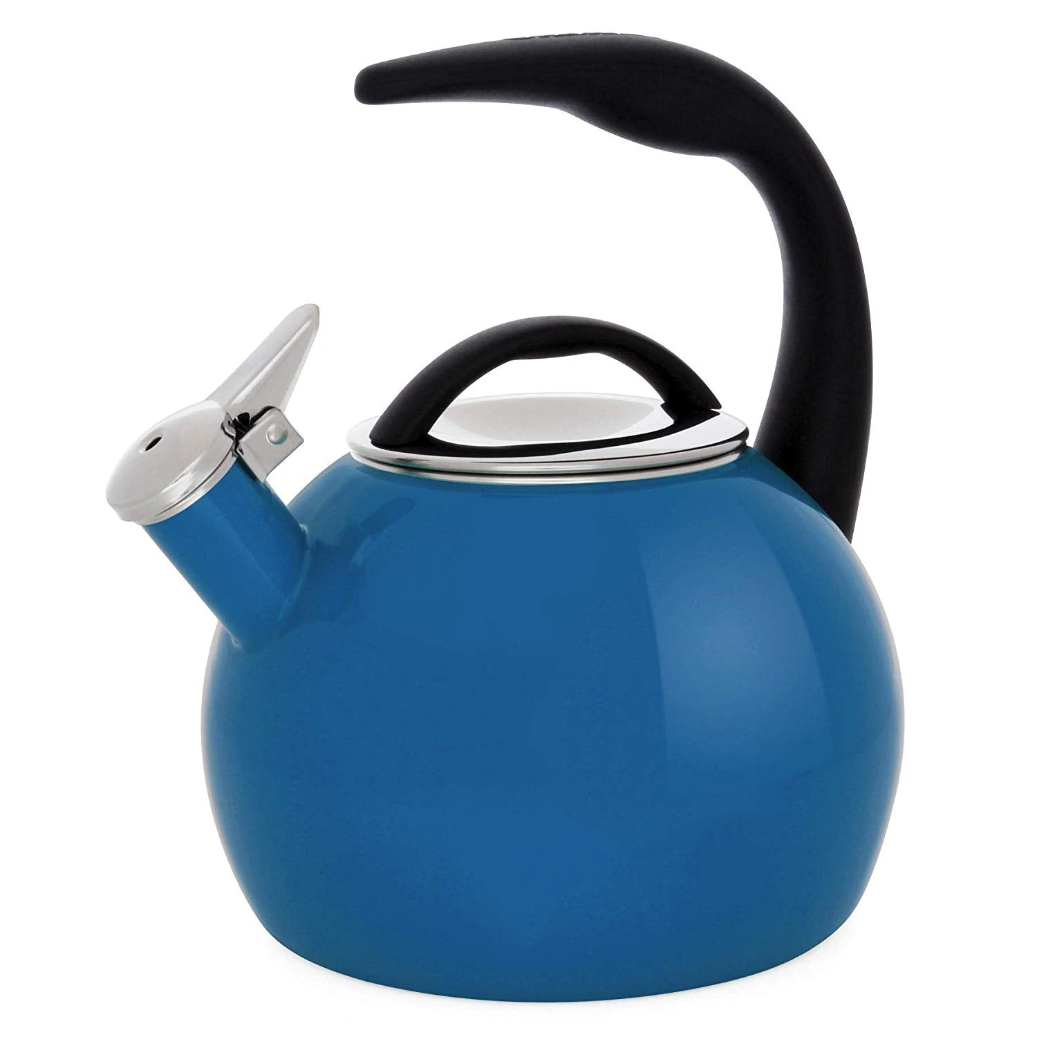 Chantal 2qt. Enamel-on-Steel Anniversary Teakettle 7 Chantal 2qt. Enamel-on-Steel Anniversary Teakettle - Image 5
