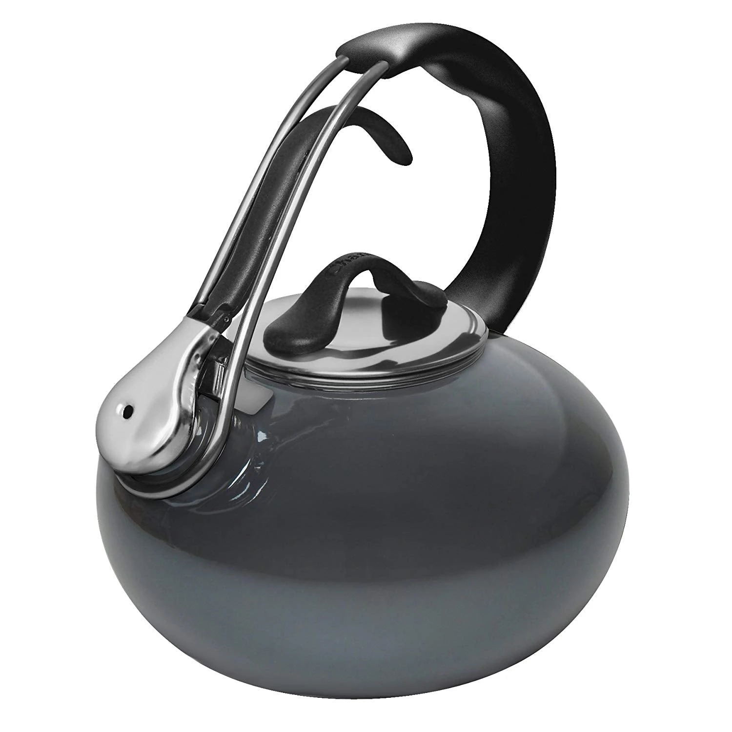Chantal 1.8qt. Classic Enamel-on-Steel Loop Teakettle 3 Chantal 1.8qt. Classic Enamel-on-Steel Loop Teakettle