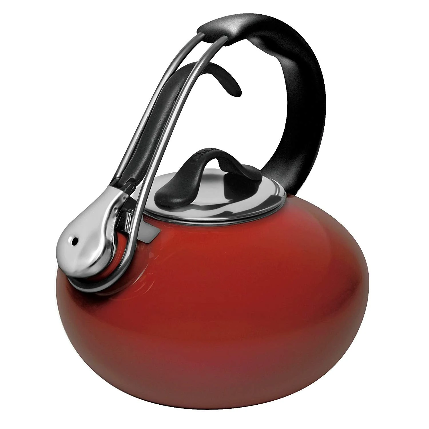 Chantal 1.8qt. Classic Enamel-on-Steel Loop Teakettle 4 Chantal 1.8qt. Classic Enamel-on-Steel Loop Teakettle - Image 2