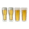 Zwilling Sorrento Double Wall 4 Piece Beer Glass Set -Shop Kitchen Cliques 39500 344