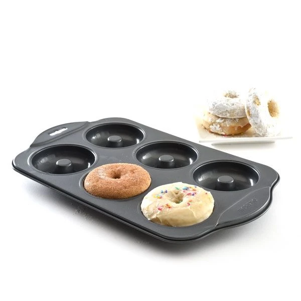 Norpro Nonstick Donut Pan, 6 Count 4 Norpro Nonstick Donut Pan, 6 Count - Image 2