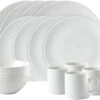 Wedgwood Gio 16-Piece Set, White -Shop Kitchen Cliques 40023857