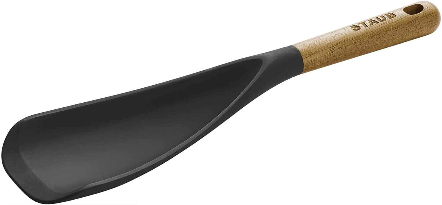 Staub Twin Cooking Spoon, Matte Black 3 Staub Twin Cooking Spoon, Matte Black