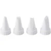 Wilton Plastic Decorating Tips, 4-Piece -Shop Kitchen Cliques 418 621