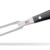 Wusthof Classic Ikon 6 Inch Straight Meat Fork, Double Bolster -Shop Kitchen Cliques 4414 16