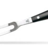 Wusthof Classic Ikon 6 Inch Curved Meat Fork, Double Bolster