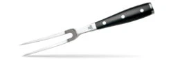Wusthof Classic Ikon 6 Inch Curved Meat Fork, Double Bolster