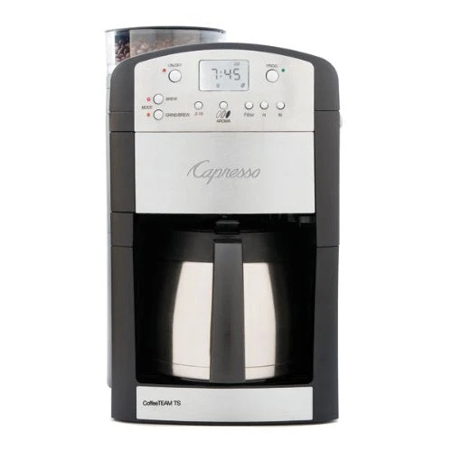 Capresso 465.05 CoffeeTEAM TS 10-Cup Thermal Carafe Coffee Maker/ Conical Burr Grinder Combination 3 Capresso 465.05 CoffeeTEAM TS 10-Cup Thermal Carafe Coffee Maker/ Conical Burr Grinder Combination