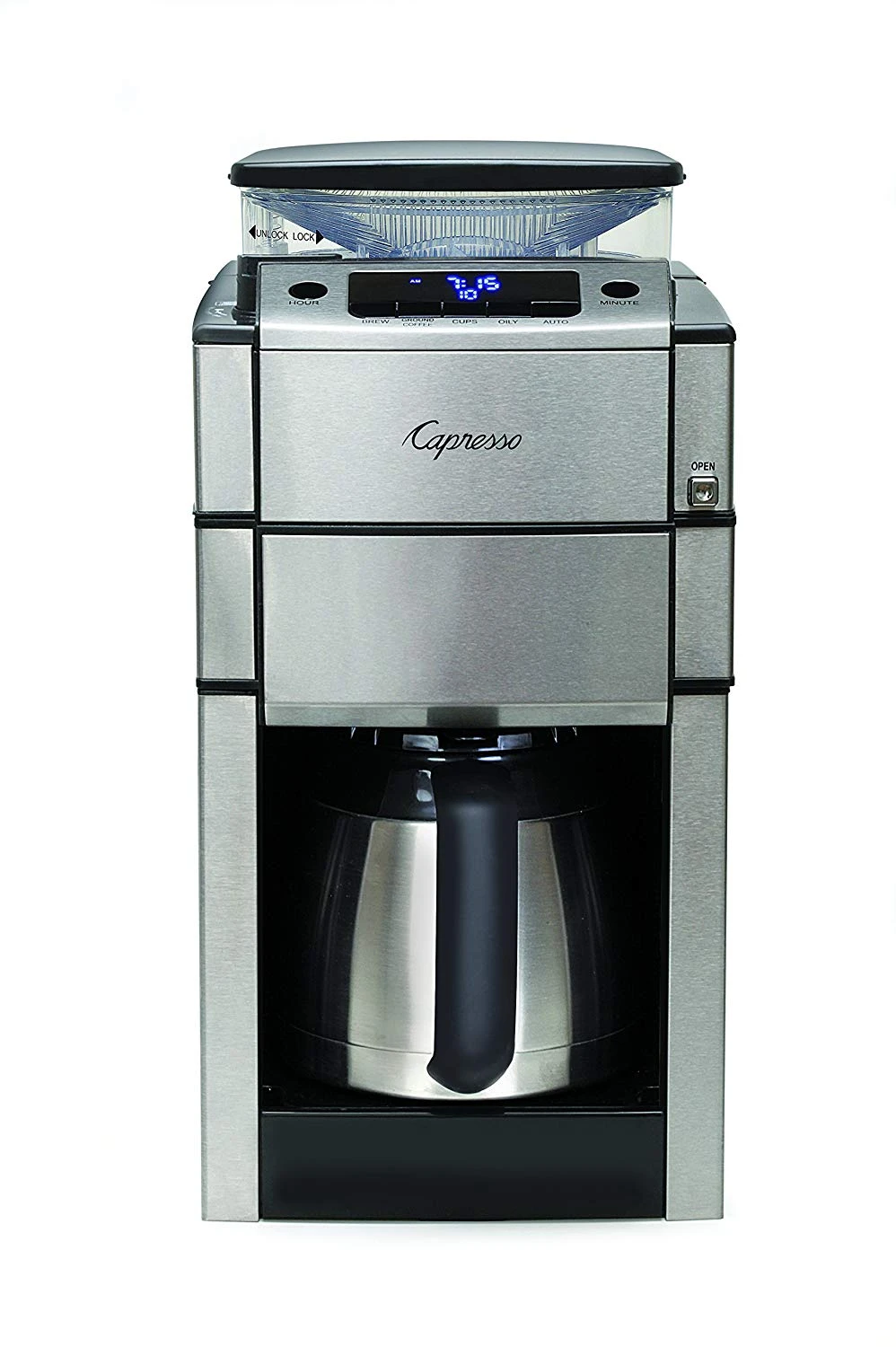 Capresso 488.05 CoffeeTEAM PRO Plus Therm 10-Cup Thermal Carafe Coffee Maker 3 Capresso 488.05 CoffeeTEAM PRO Plus Therm 10-Cup Thermal Carafe Coffee Maker
