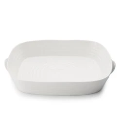 Sophie Conran White Handled Rectangular Roasting Dish -Shop Kitchen Cliques 491830 SC Large Handled Rectangular Roasting Dish 2