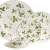 Wedgwood Wild Strawberry Dinnerware 5 Piece Place Setting 2 Wedgwood Wild Strawberry Dinnerware 5 Piece Place Setting -Shop Kitchen Cliques 50105500435wedgewoodwildstrawberrydinnerware5pps