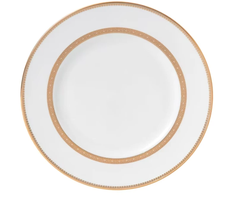 Wedgwood Vera Wang Lace Gold Dinner Plate 10.7 Inches 3 Wedgwood Vera Wang Lace Gold Dinner Plate 10.7 Inches