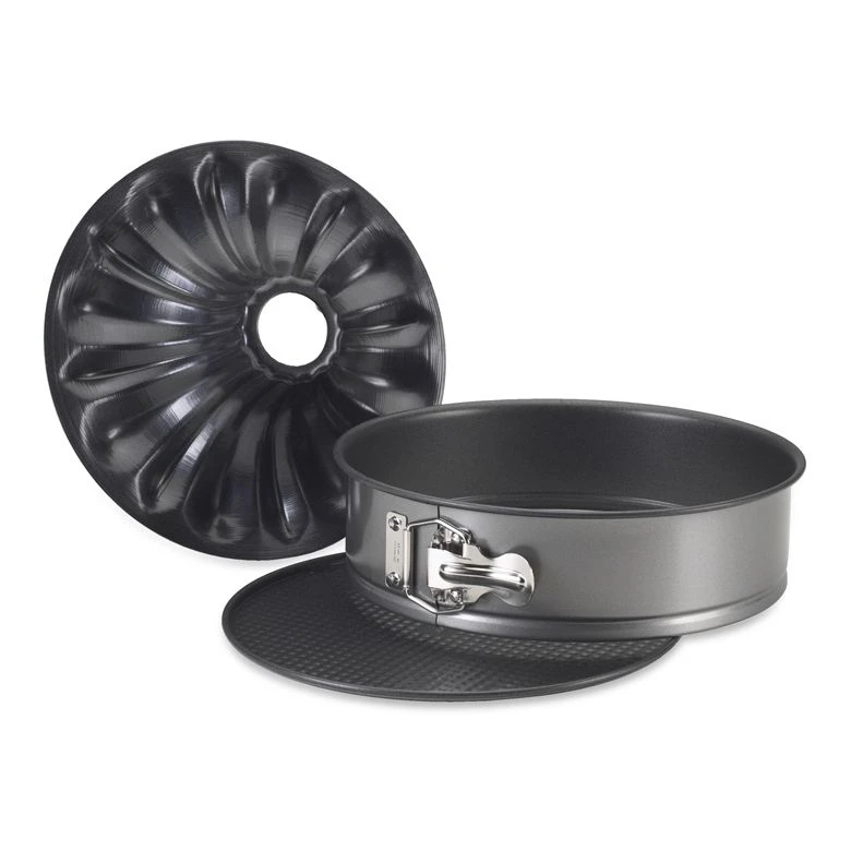 Nordic Ware Pro Form Bakeware Fancy Springform Pan (2 Bottoms) 3 Nordic Ware Pro Form Bakeware Fancy Springform Pan (2 Bottoms)