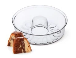 Simax Shallow Blown Glass Bundt Pan
