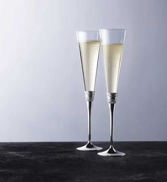Vera Wang Wedgwood 5700366117 With Love Toasting Flute Pair 4 Vera Wang Wedgwood 5700366117 With Love Toasting Flute Pair - Image 2