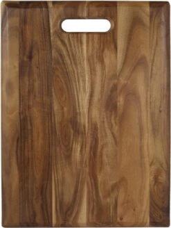 Architec Gripperwood Acacia Cutting Board, Non-Slip Gripper Feet, 12" By 16"