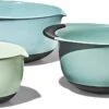 OXO Good Grips 3-Piece Mixing Bowl Set - Cadet Blue, Tower Gray, Jade -Shop Kitchen Cliques 61e77tDXqAL. AC SL1500