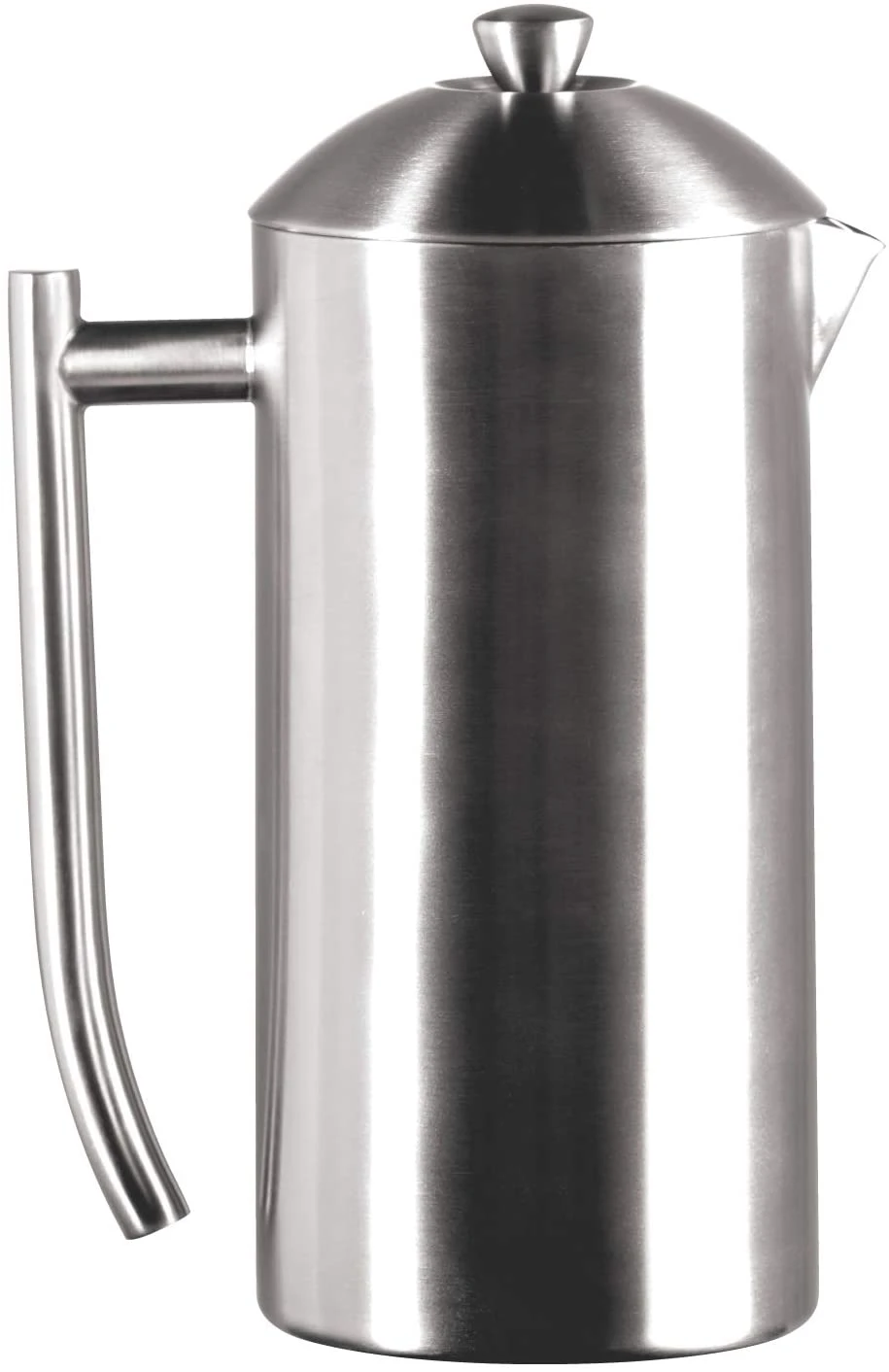 Frieling Double-Walled Stainless-Steel French Press Coffee Maker, Brushed 3 Frieling Double-Walled Stainless-Steel French Press Coffee Maker, Brushed