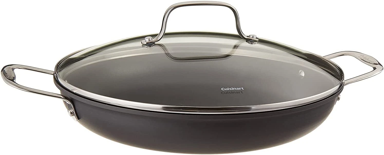 Cuisinart 625-30D Chef's Classic Nonstick Hard-Anodized 12-Inch Everyday Pan With Medium Dome Cover 3 Cuisinart 625-30D Chef's Classic Nonstick Hard-Anodized 12-Inch Everyday Pan With Medium Dome Cover
