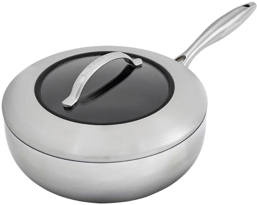 Scanpan CTX 4 Quart 10.25 Inch Deep Saute Pan With Lid 3 Scanpan CTX 4 Quart 10.25 Inch Deep Saute Pan With Lid
