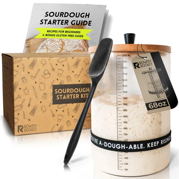 Rowdy Rocket Beginner Friendly Sourdough Starter Kit 4 Rowdy Rocket Beginner Friendly Sourdough Starter Kit - Image 2